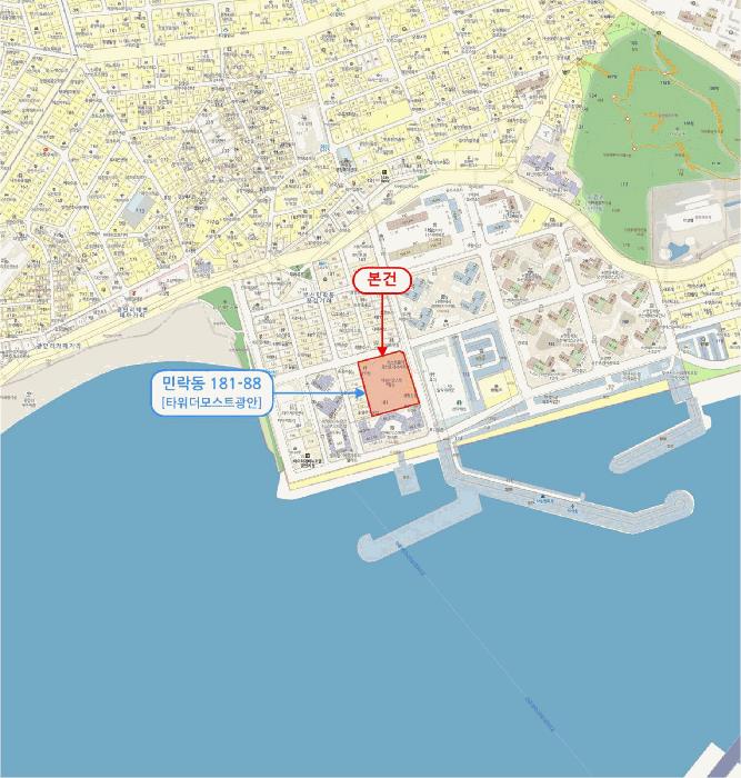 부산광역시 수영구 민락동 181-88 타워더모스트광안 3층337호 오피스텔 경매 사진 9
