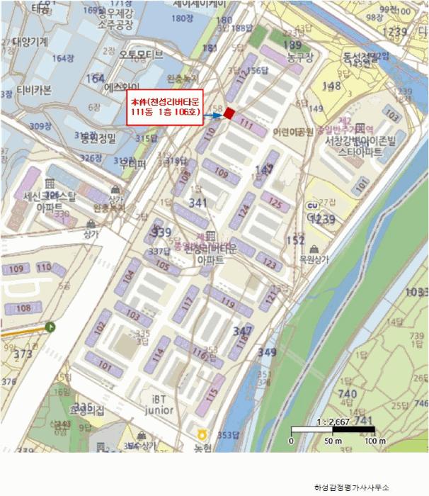 경상남도 양산시 소주동 147-1 천성리버타운 111동 1층106호 아파트 경매 사진 8