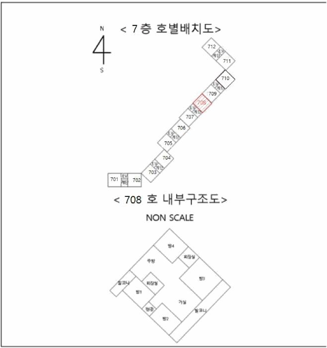 경상남도 양산시 상북면 소토리 908 대우마리나아파트 103동 7층708호 아파트 경매 사진 5