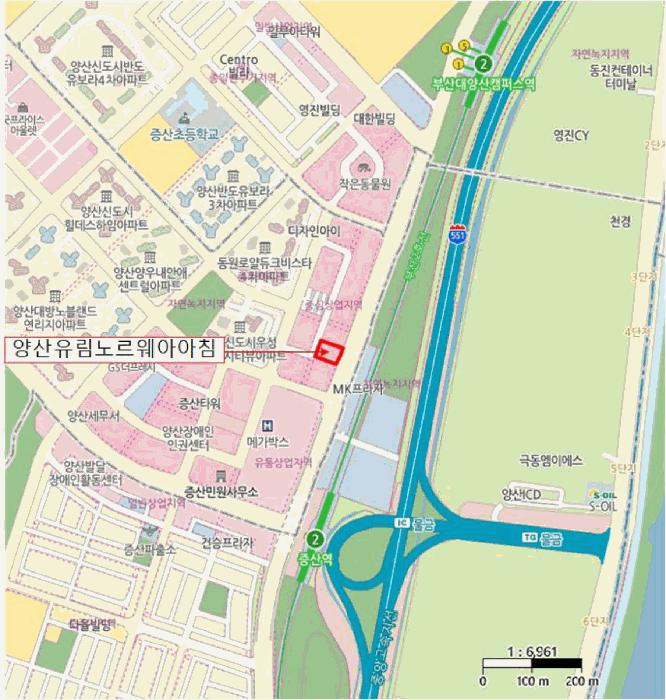 경상남도 양산시 물금읍 가촌리 1290-2 양산유림노르웨이아침 11층1113호 오피스텔 경매 사진 10