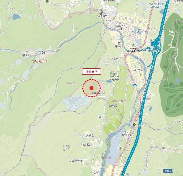 경상남도 양산시 하북면 초산리 455-21 임야 경매 사진 5