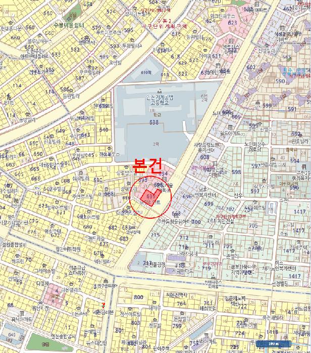인천광역시 미추홀구 주안동 695-10 브릴리언트 6층605호 오피스텔 경매 사진 13