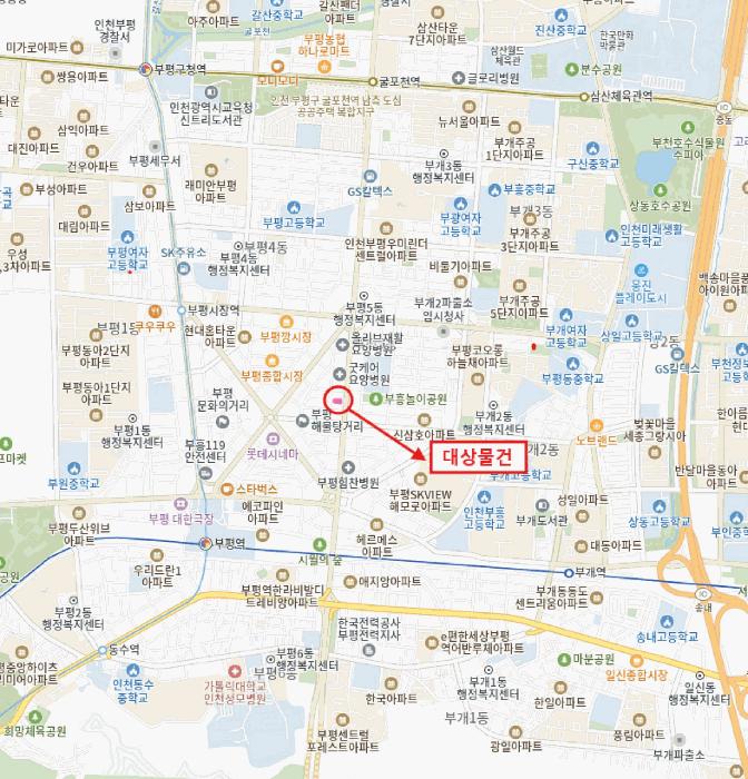 인천광역시 부평구 부평동 135-20 조양휴캐슬 8층802호 오피스텔 경매 사진 11