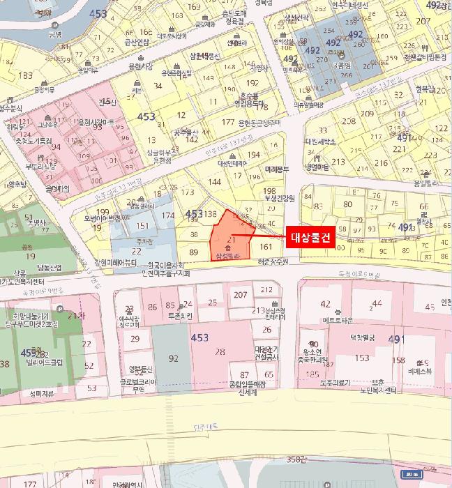 인천광역시 미추홀구 용현동 453-21 삼성탑스빌 3층303호 다세대(빌라) 경매 사진 8