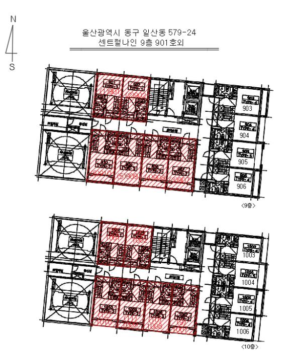 울산광역시 동구 번덕6길 3, 9층909호 (일산동,센트럴나인)구) 울산광역시 동구 일산동 579-24 오피스텔 경매 사진 32