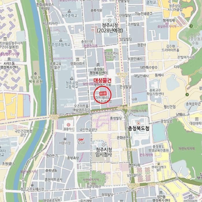 충청북도 청주시 상당구 북문로2가 78-10 아트에비뉴198 13층1301호 도시형생활주택 경매 사진 11
