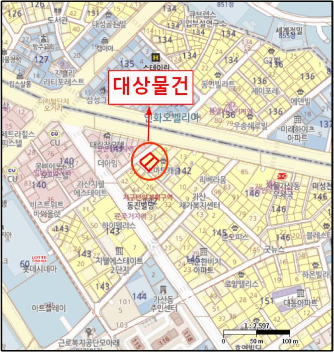 서울특별시 금천구 가산동 142-20 벨리지움 제6층 제602호 오피스텔 경매 사진 14