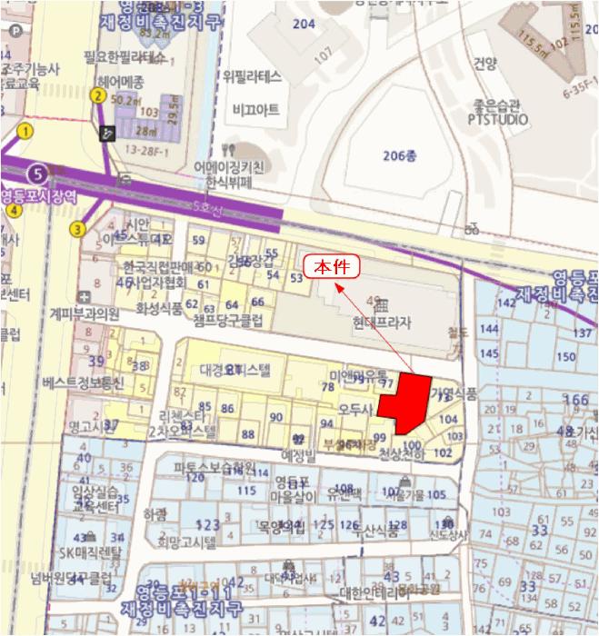 서울특별시 영등포구 영등포동5가 75 더봄 제5층 제506호 오피스텔 경매 사진 9