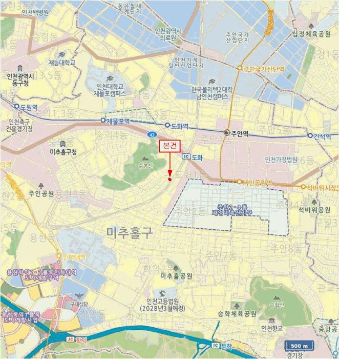 인천광역시 미추홀구 도화동 500-6 4층401호 다세대(빌라) 경매 사진 12