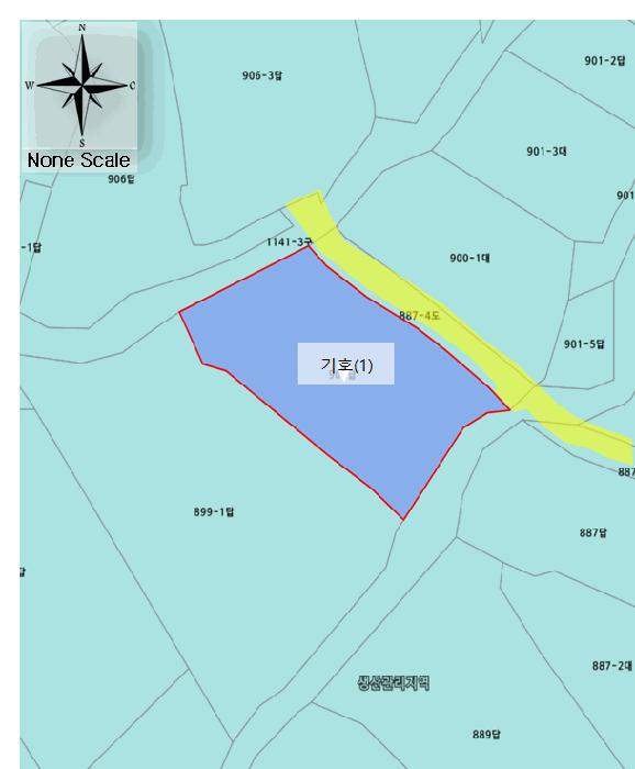 경상남도 산청군 산청읍 내리 900 답 경매 사진 7