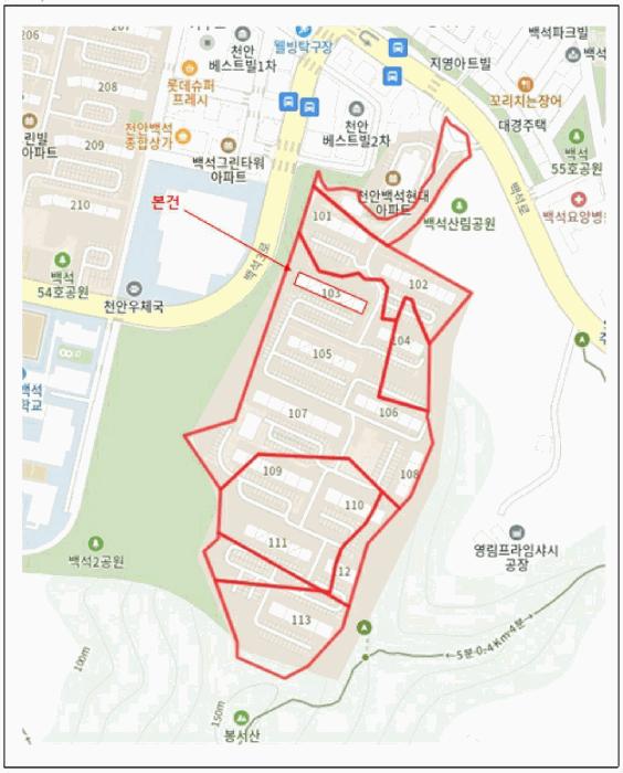 충청남도 천안시 서북구 백석동 191-3 현대아파트 103동 11층1102호 아파트 경매 사진 10