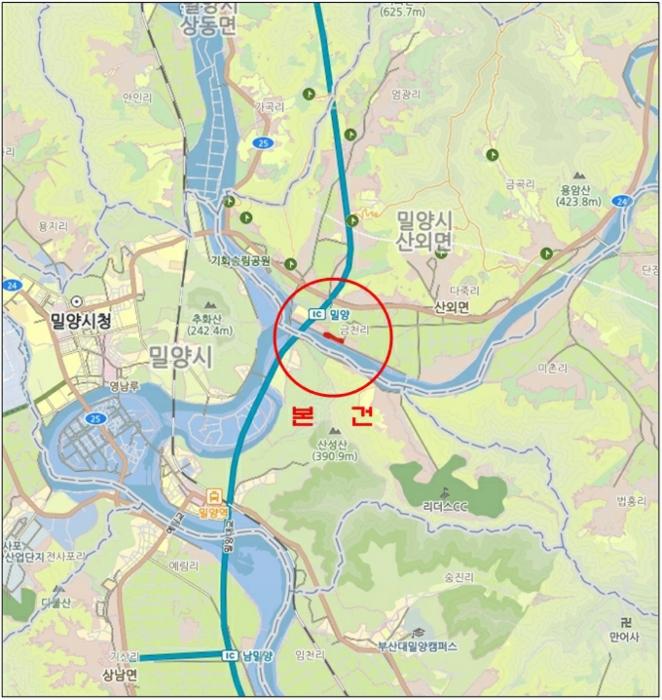 경상남도 밀양시 산외면 금천리 691-1 하천 경매 사진 38