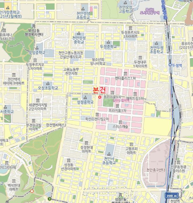 충청남도 천안시 서북구 성정동 1270 프라지움6차 2층212호 오피스텔 경매 사진 20