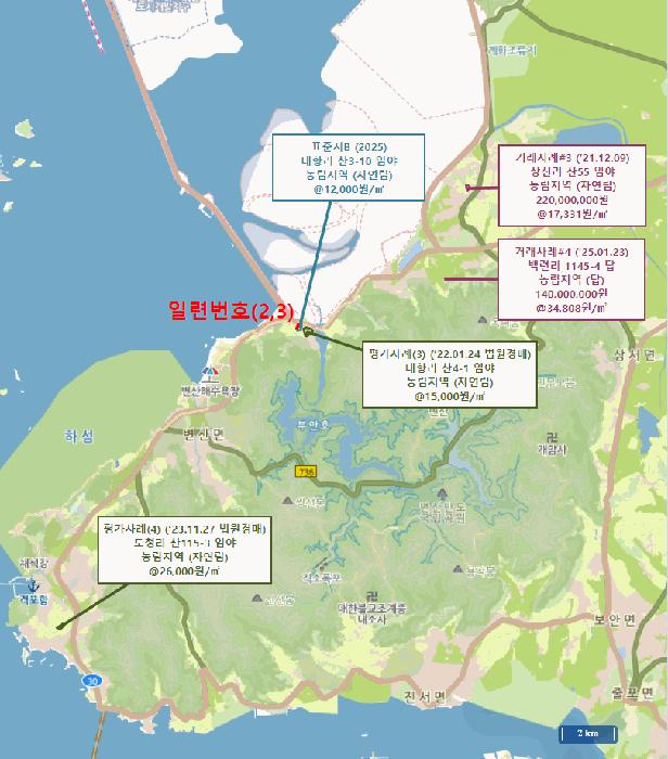전북특별자치도 부안군 변산면 대항리 산3-40 임야 경매 사진 13