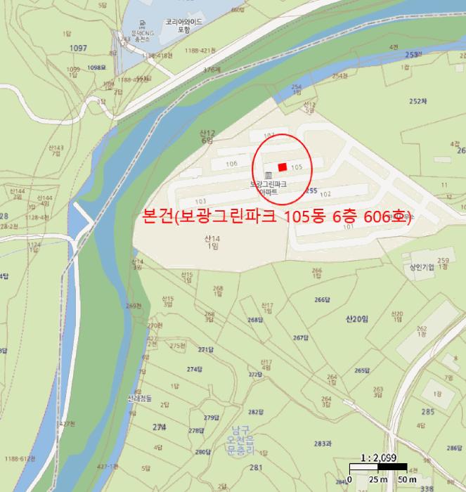 경상북도 포항시 남구 오천읍 문충리 255 보광그린파크 105동 6층606호 아파트 경매 사진 11
