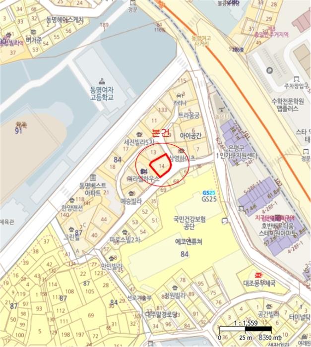 서울특별시 은평구 통일로71가길 6, 2층201호 (대조동,초원그린빌)구) 서울특별시 은평구 대조동 84-14 다세대(빌라) 경매 사진 12
