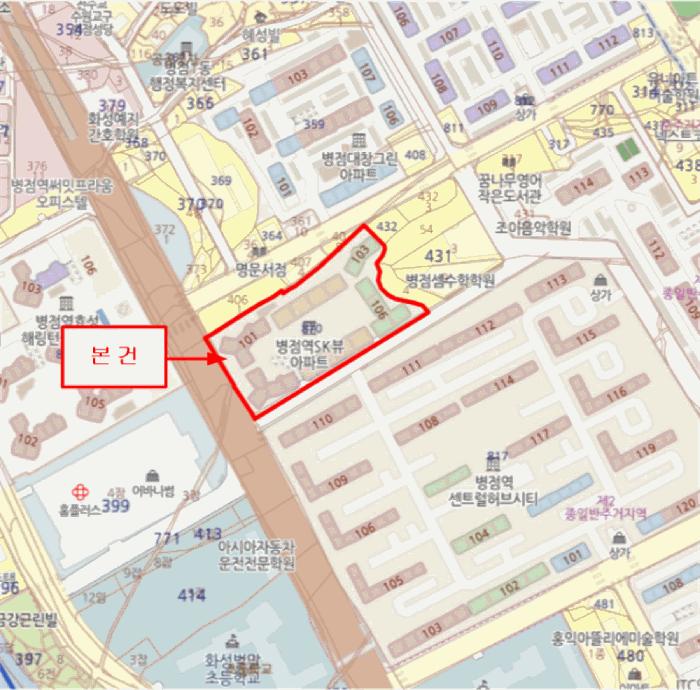경기도 화성시 병점동 870 병점역에스케이뷰아파트 101동 1층상가102호 근린상가 경매 사진 13