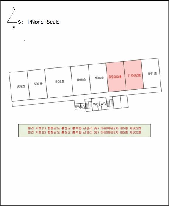 충청남도 홍성군 홍북읍 신경리 897 아르페온2차 5층502호 근린상가 경매 사진 16