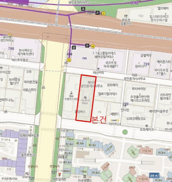 서울특별시 강서구 마곡동 799-6 메트로비즈타워 제1층 제112호 근린상가 경매 사진 19