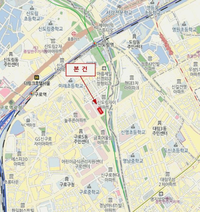 서울특별시 구로구 구로동 44-5 비즈트위트레인보우 제10층 제1023호 오피스텔 경매 사진 10