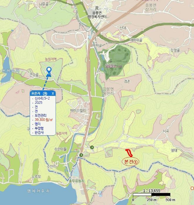 충청남도 아산시 음봉면 동천리 69-3 답 경매 사진 34