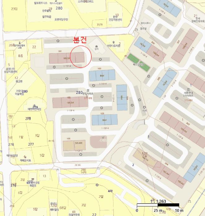 충청남도 공주시 신금1길 62-15, 101동 5층504호 (신관동,한빛아파트)구) 충청남도 공주시 신관동 280-3 아파트 경매 사진 8