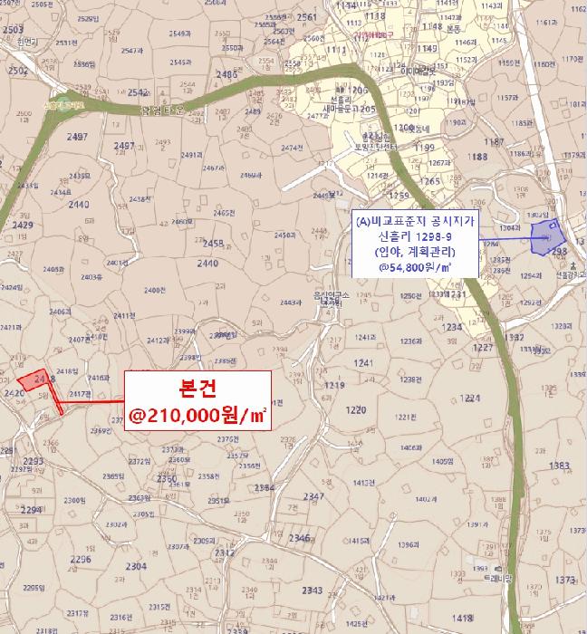 제주특별자치도 제주시 조천읍 선흘리 2418-3 임야 경매 사진 11