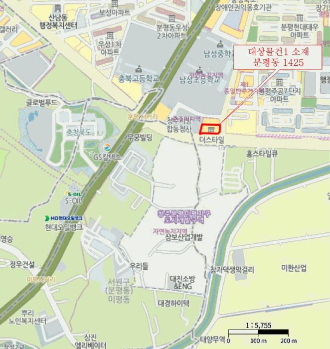 충청북도 청주시 서원구 분평동 1425 더스타일 4층414호 아파트 경매 사진 18