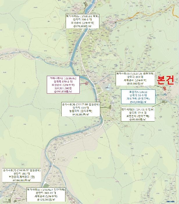 충청남도 금산군 군북면 상곡리 203 주택 경매 사진 32