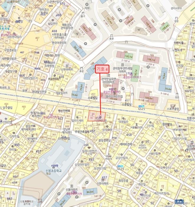 서울특별시 관악구 신림로31가길 5, 비동 4층401호 (신림동,다인캐슬)구) 서울특별시 관악구 신림동 408-45 다세대(빌라) 경매 사진 48