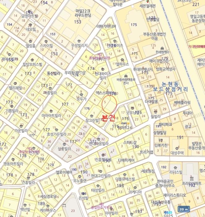 서울특별시 강남구 봉은사로25길 33-6, 비동 1,2층103호구) 서울특별시 강남구 논현동 176-10 다세대(빌라) 경매 사진 11