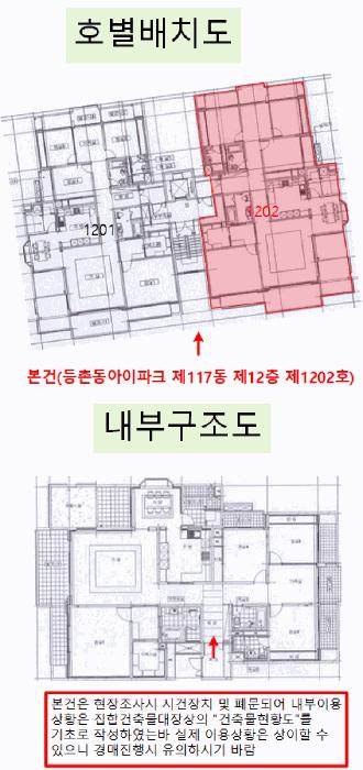 서울특별시 강서구 등촌동 715 등촌동아이파크 제117동 제12층 제1202호 아파트 경매 사진 12