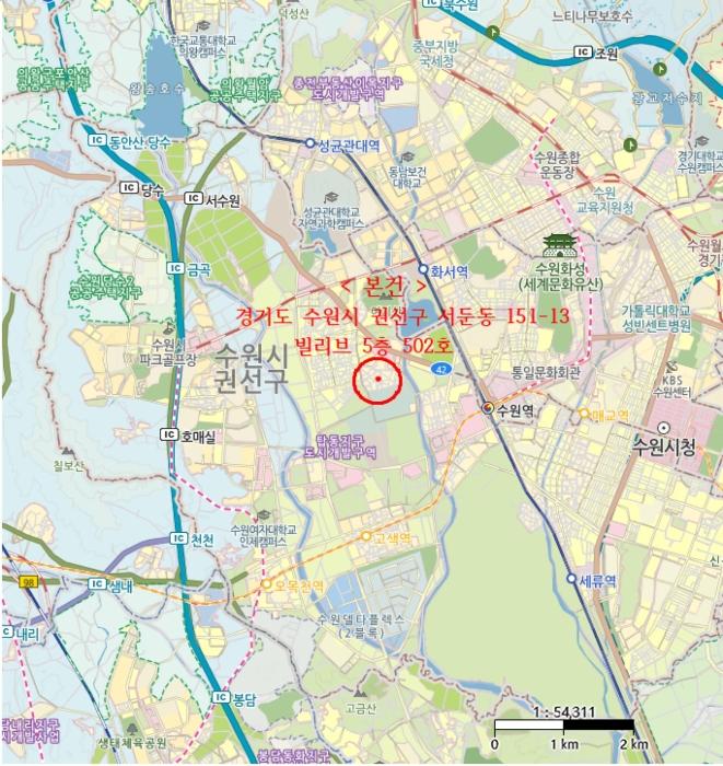 경기도 수원시 권선구 서둔로192번길 50, 5층502호 (서둔동,빌리브)구) 경기도 수원시 권선구 서둔동 151-13 다세대(빌라) 경매 사진 12