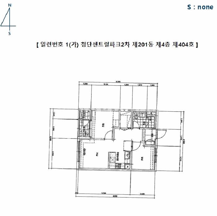 광주광역시 광산구 쌍암동 676-3 첨단센트럴파크2차 201동 4층404호 오피스텔 경매 사진 7