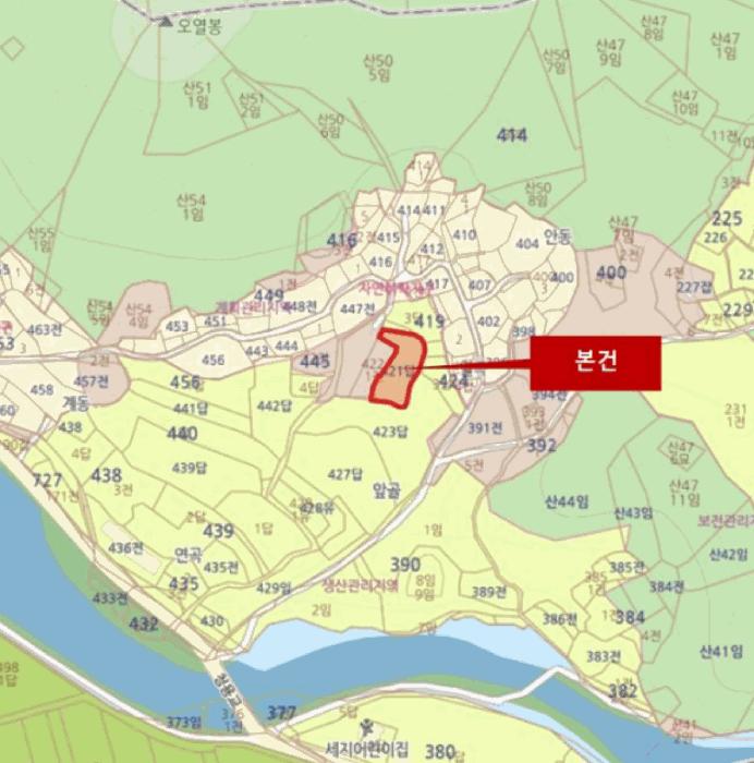 전라남도 나주시 세지면 오봉리 421 답 경매 사진 8