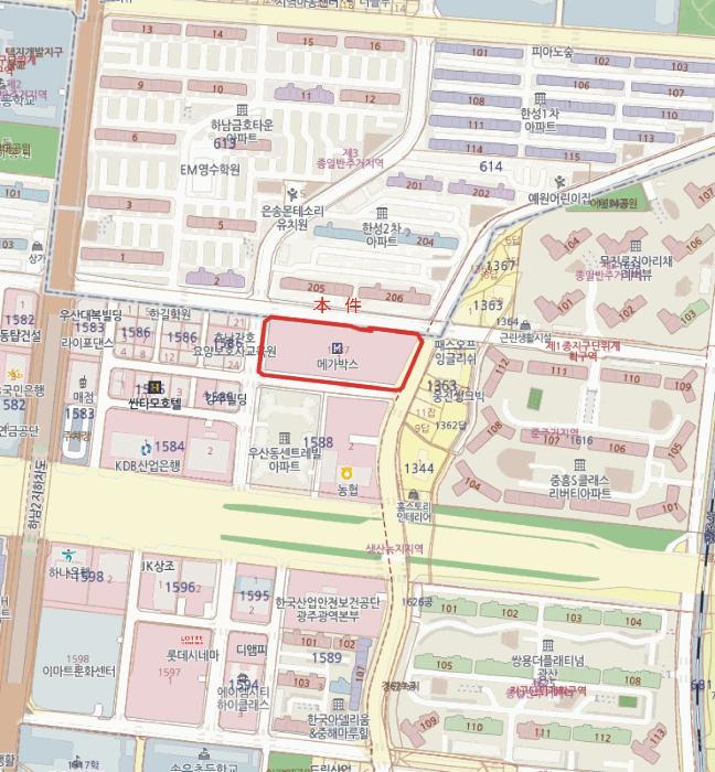 광주광역시 광산구 우산동 1587-1 콜롬버스월드 2층225-1호 근린상가 경매 사진 11