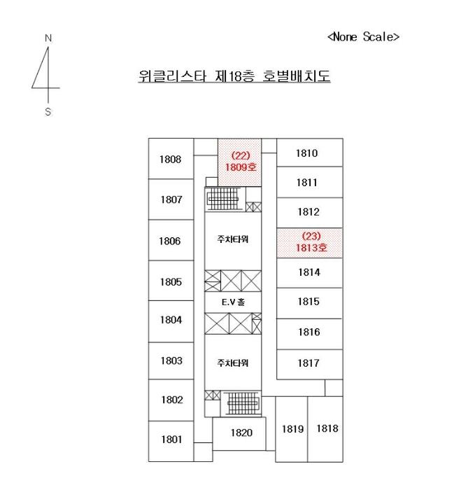 부산광역시 부산진구 중앙대로680번길 22, 4층419호 (부전동,위클리스타)구) 부산광역시 부산진구 부전동 226-1 오피스텔 경매 사진 76