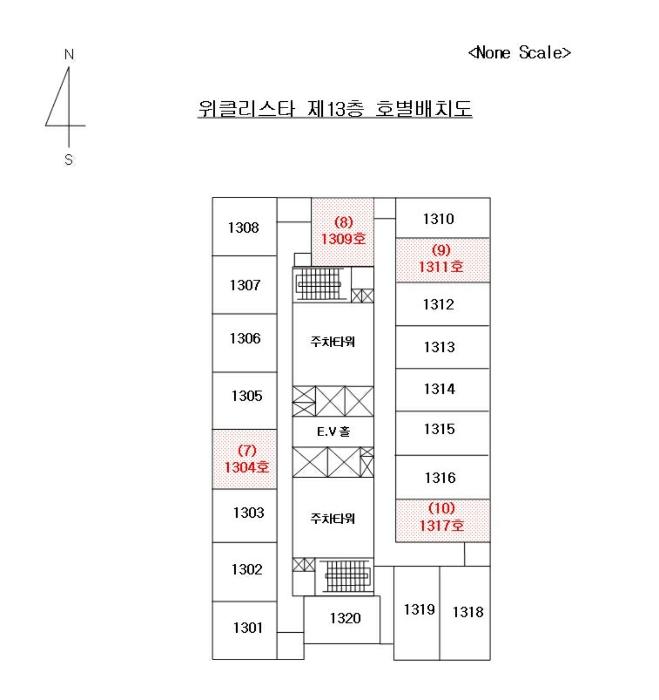 부산광역시 부산진구 중앙대로680번길 22, 15층1504호 (부전동,위클리스타)구) 부산광역시 부산진구 부전동 226-1 오피스텔 경매 사진 71