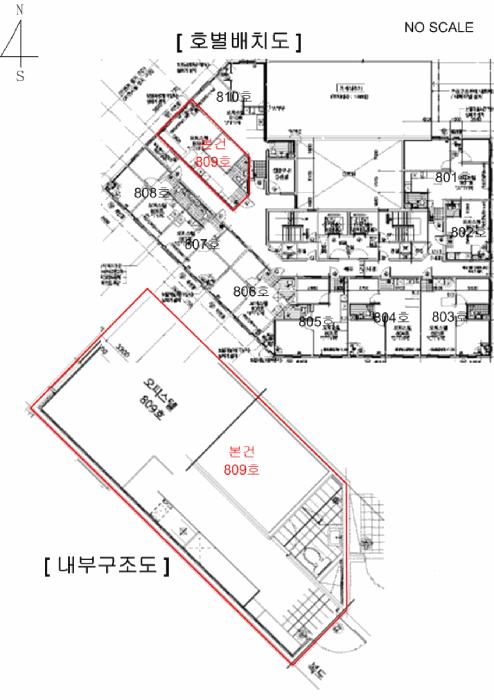 경기도 구리시 교문동 227-22 구리아이폴리스 8층 809호 오피스텔 경매 사진 10