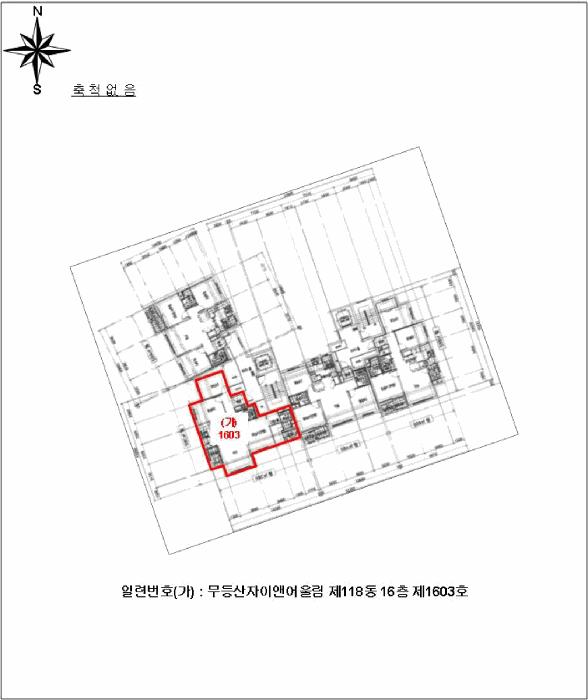 광주광역시 북구 우산동 835 무등산자이앤어울림 118동 16층1603호 아파트 경매 사진 9