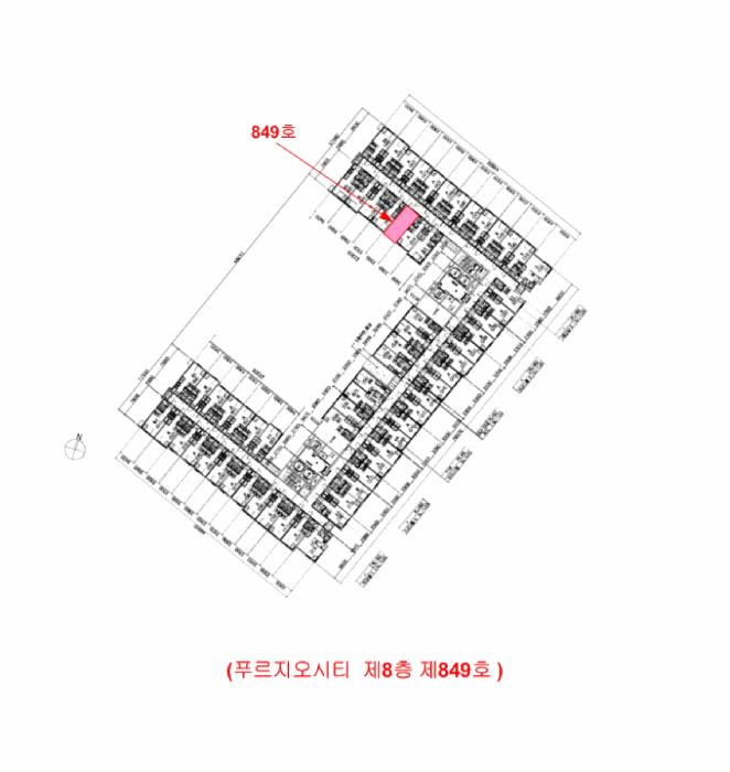 세종특별자치시 어진동 656 푸르지오시티 8층849호 오피스텔 경매 사진 10