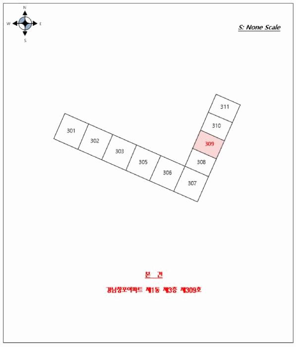 경상남도 창원시 마산합포구 창포동2가 2 경남창포아파트 1동 3층309호 아파트 경매 사진 9