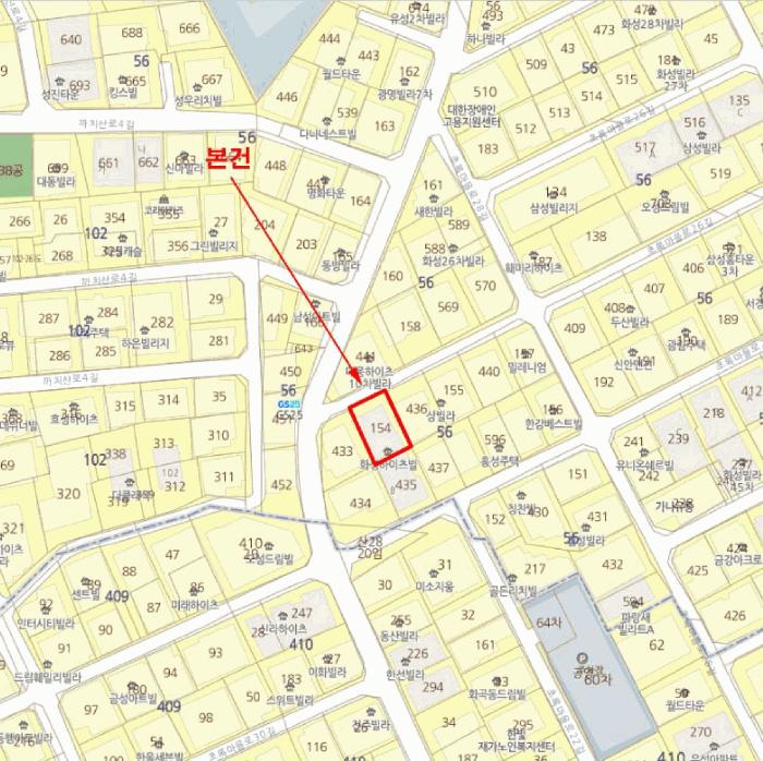 서울특별시 강서구 화곡동 56-154 화성하이츠빌 제1층 제102호 다세대(빌라) 경매 사진 14