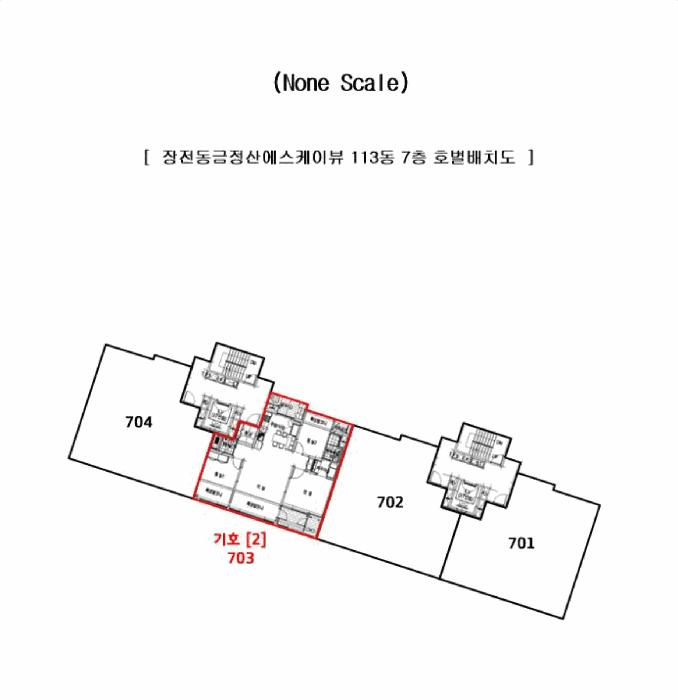 부산광역시 금정구 장전동 713 장전동금정산에스케이뷰 113동 7층703호 아파트 경매 사진 16