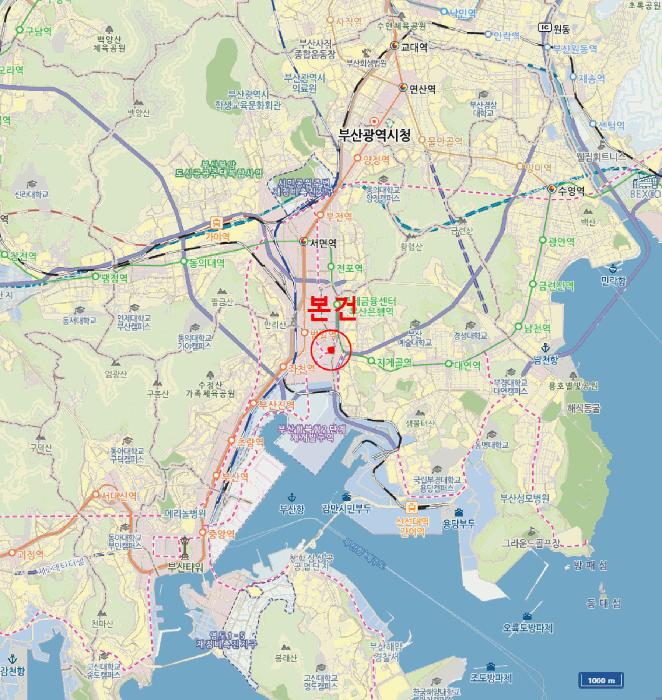 부산광역시 동구 범일동 830-296 진흥마제스타워범일 101동 23층1423호 아파트 경매 사진 9
