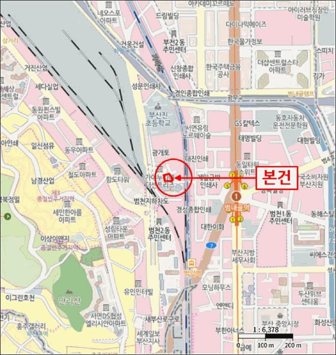부산광역시 부산진구 범천동 974-4 범천동이즈팰리스 3층301호 아파트 경매 사진 9