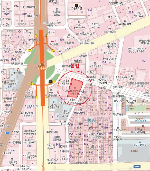 부산광역시 부산진구 범천동 849-2 대동레미안센트럴시티5 7층705호 오피스텔 경매 사진 8
