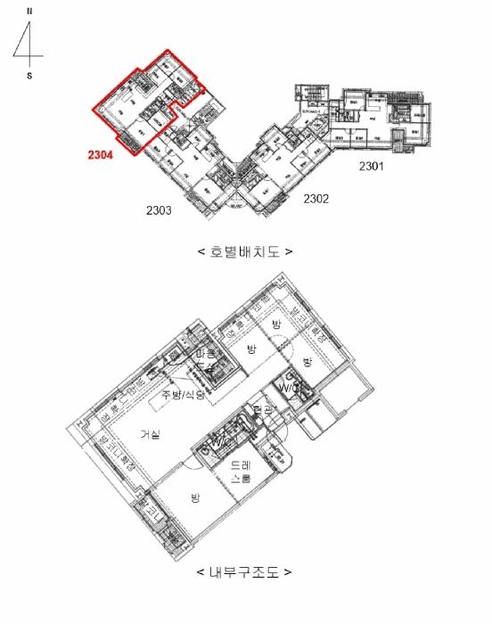 경기도 하남시 망월동 1125 미사역파라곤 제101동 제23층 제2304호 아파트 경매 사진 8