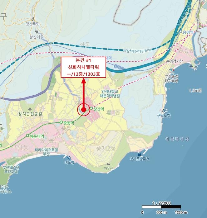 부산광역시 해운대구 해운대로781번길 16, 13층1303호 (좌동,신화하니엘타워)구) 부산광역시 해운대구 좌동 1459-4 오피스텔 경매 사진 13