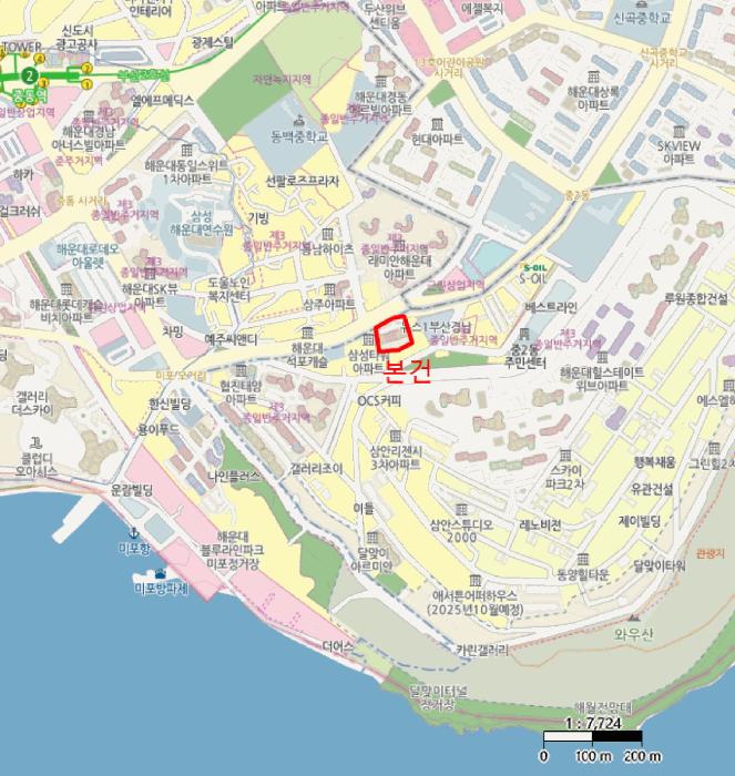 부산광역시 해운대구 중동 1521-32 마마아파트 10층1002호 아파트 경매 사진 10